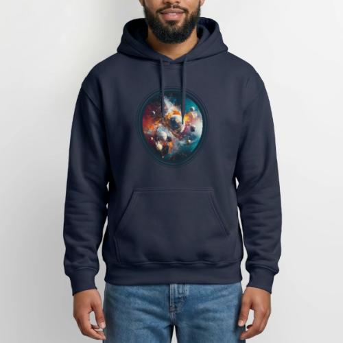 Planets in Acrylic Dreams - Gildan Heavy Blend Adult Hoodie