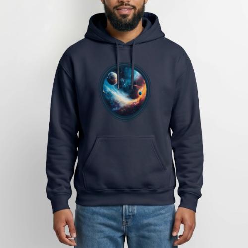 Planets Among Colors - Heavyweight Unisex Hoodie by Gildan