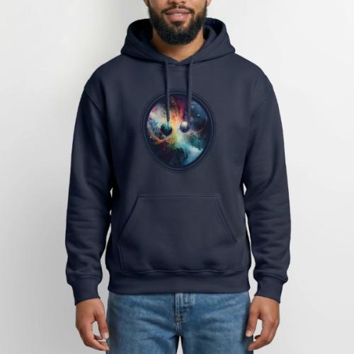 Chaotic Color Planets - Gildan Heavy Blend Adult Hoodie