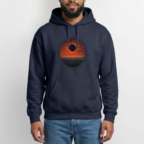 Eclipse Horizon - Heavyweight Unisex Hoodie by Gildan