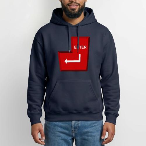 Just Press Enter - Heavyweight Unisex Hoodie by Gildan
