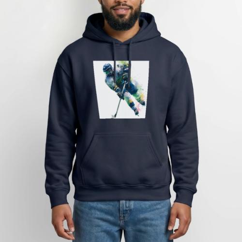 Hockey: Frozen Motion - Gildan Heavy Blend Adult Hoodie
