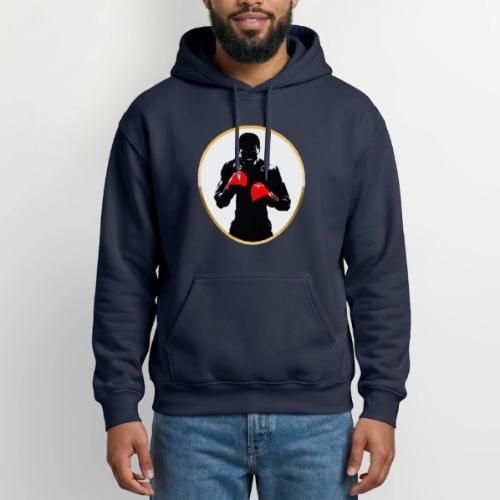 Boxing: Golden Ring Fighter - Gildan Heavy Blend Adult Hoodie