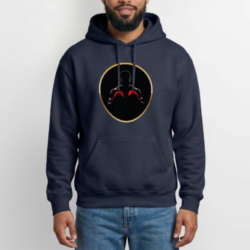 Boxing: Gold Core Muscle - Gildan Heavy Blend Adult Hoodie