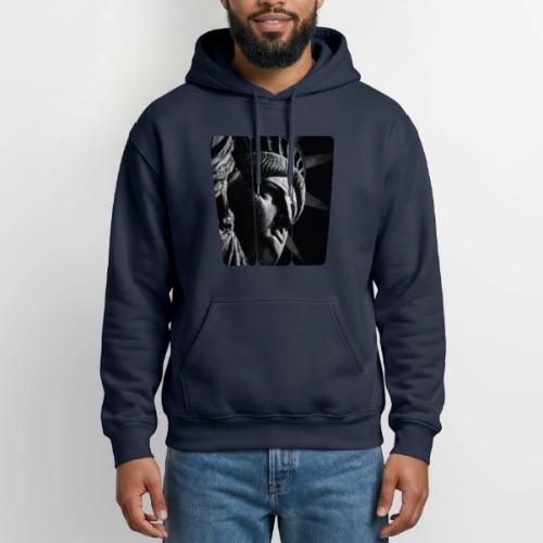 USA: Shadow of Liberty - Heavyweight Unisex Hoodie by Gildan