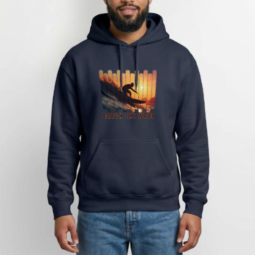 Surfing: Catch the Wave - Heavyweight Unisex Hoodie by Gildan