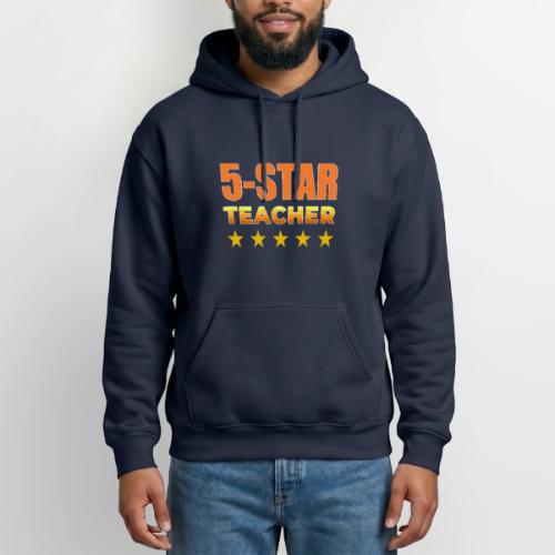Five-Star Teacher - Heavyweight Unisex Hoodie by Gildan