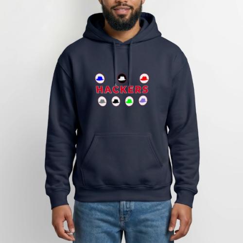 The Spectrum of Hackers - Gildan Heavy Blend Adult Hoodie