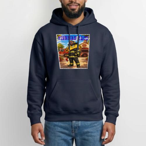 Fireman Taco - Gildan Heavy Blend Adult Hoodie
