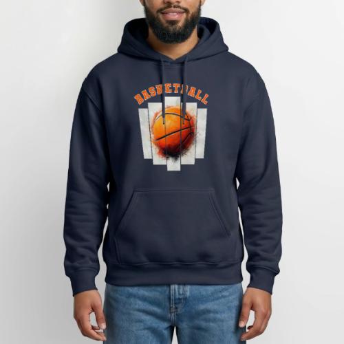 Basketball Element - Heavyweight Unisex Hoodie by Gildan