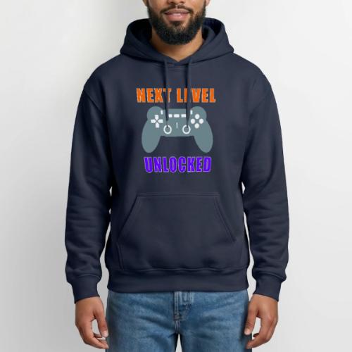 Next Level Unlocked Gamer Design - Gildan Heavy Blend Adult Hoodie