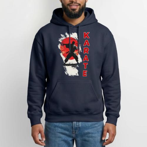 Karate: the spirit of discipline - Gildan Heavy Blend Adult Hoodie