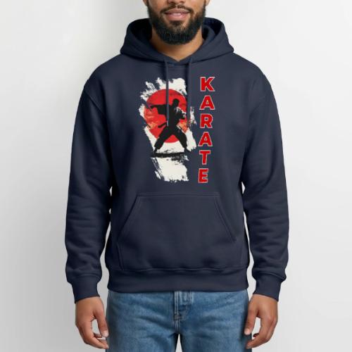 Karate: the spirit of discipline - Heavyweight Unisex Hoodie by Gildan
