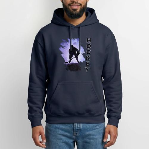 Hockey Charge - Heavyweight Unisex Hoodie by Gildan