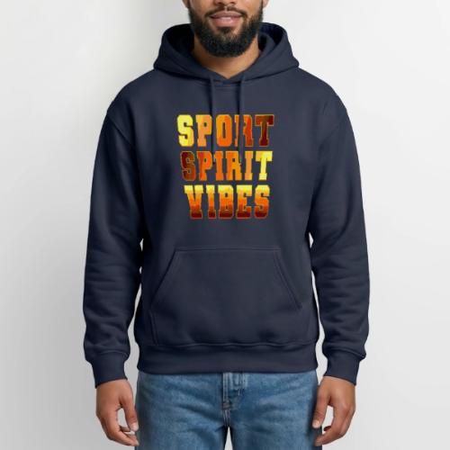 Sport Spirit Vibes Gradient - Gildan Heavy Blend Adult Hoodie
