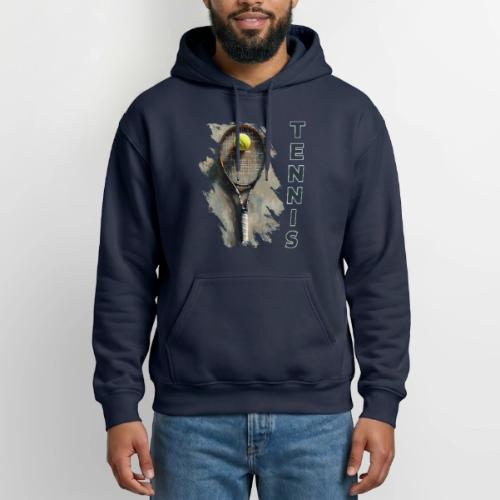 Tennis Power Play - Heavyweight Unisex Hoodie by Gildan