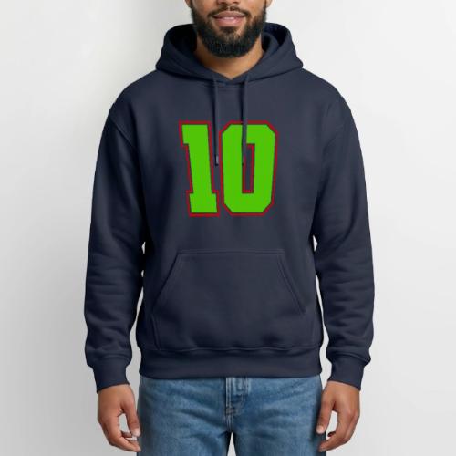 The Magic Number 10 - Heavyweight Unisex Hoodie by Gildan