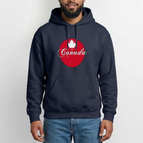 Canada in red and white - Gildan Heavy Blend Adult Hoodie