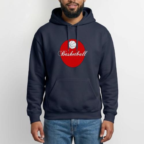 Basketball: Bold Hoops - Heavyweight Unisex Hoodie by Gildan