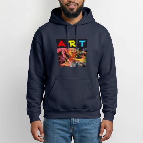 Chaotic Threads of Art - Heavyweight Unisex Hoodie by Gildan