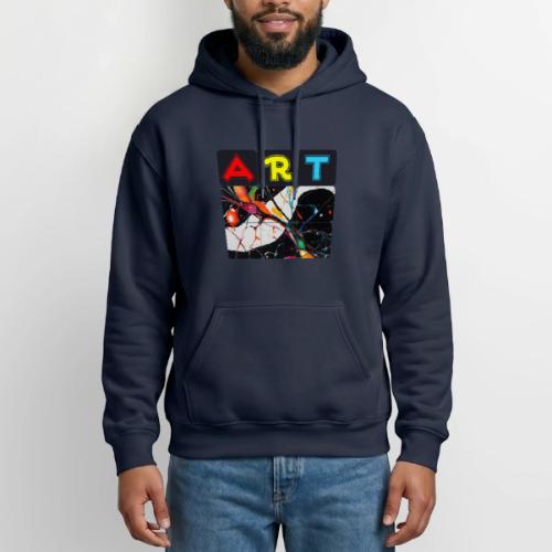 Art in Motion: Color Unleashed - Heavyweight Unisex Hoodie by Gildan
