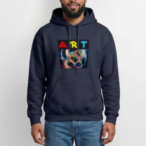 Art of Stripes and Shades - Gildan Heavy Blend Adult Hoodie