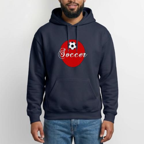 Soccer: Goal Circle - Gildan Heavy Blend Adult Hoodie