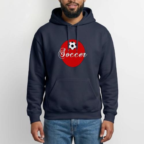 Soccer: Goal Circle - Heavyweight Unisex Hoodie by Gildan