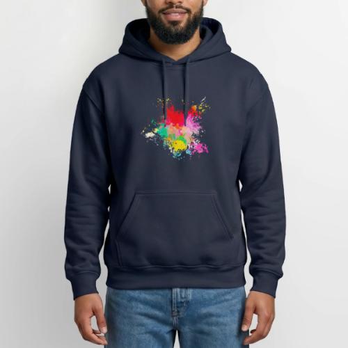 Psychedelic: Color Storm - Gildan Heavy Blend Adult Hoodie