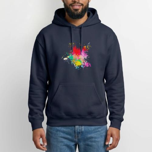Psychedelic: Color Storm - Heavyweight Unisex Hoodie by Gildan