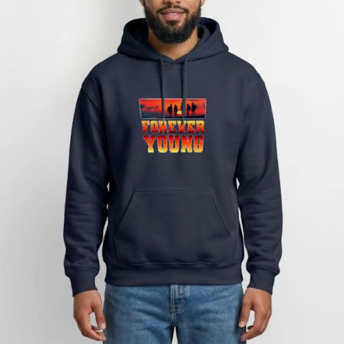 Forever Young - Gildan Heavy Blend Adult Hoodie