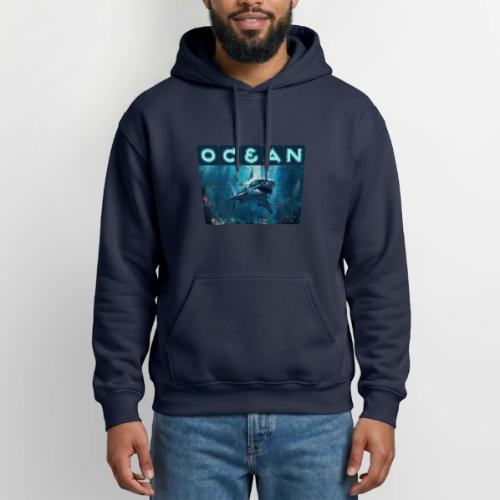 Ocean: Predator's Domain - Gildan Heavy Blend Adult Hoodie