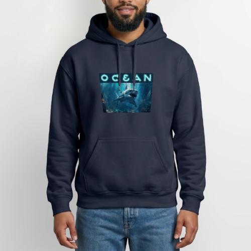 Ocean: Predator's Domain - Heavyweight Unisex Hoodie by Gildan