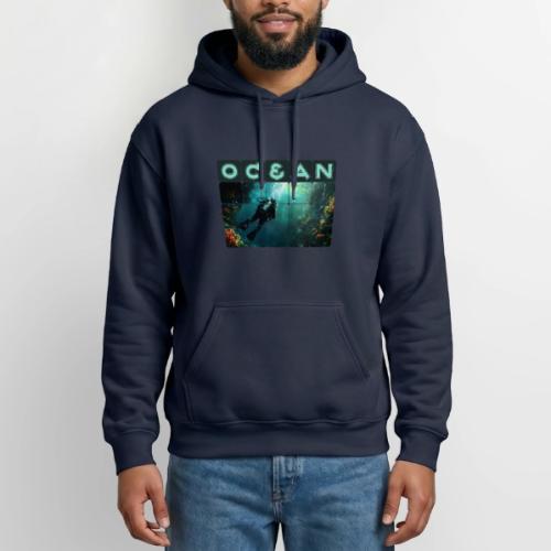 Ocean: Explorer of the Deep - Gildan Heavy Blend Adult Hoodie