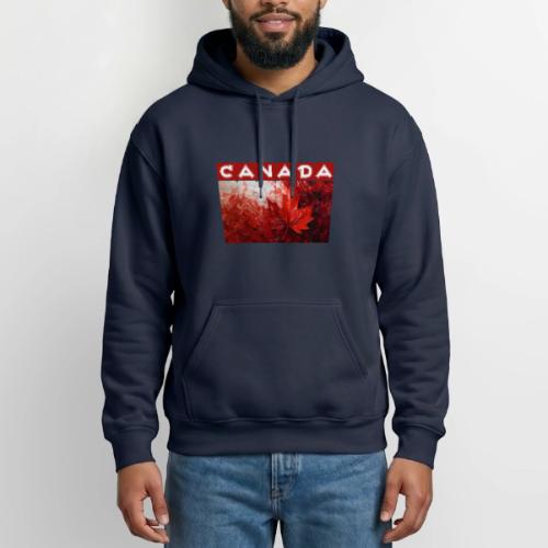 Canada Painted Pride - Heavyweight Unisex Hoodie by Gildan