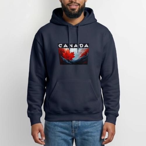 Canada Icon in Color - Heavyweight Unisex Hoodie by Gildan
