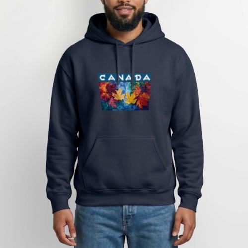 Canada in Brushstrokes - Gildan Heavy Blend Adult Hoodie