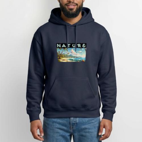 Nature: Sun-Kissed Shore - Gildan Heavy Blend Adult Hoodie