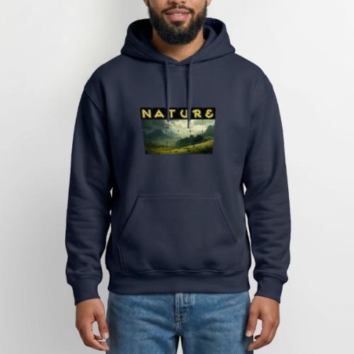 Nature: Verdant Peaks - Gildan Heavy Blend Adult Hoodie