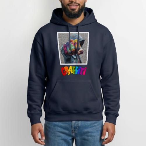 Graffiti: Urban Expression - Gildan Heavy Blend Adult Hoodie