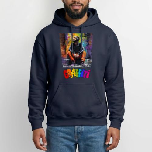 Graffiti: Urban Art - Gildan Heavy Blend Adult Hoodie