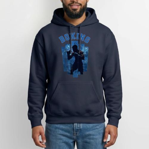 Boxing Never Stops - Heavyweight Unisex Hoodie by Gildan