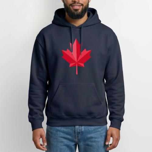 Canadian red maple leaf - Gildan Heavy Blend Adult Hoodie