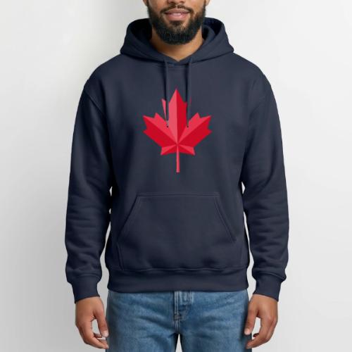 Canadian red maple leaf - Heavyweight Unisex Hoodie by Gildan