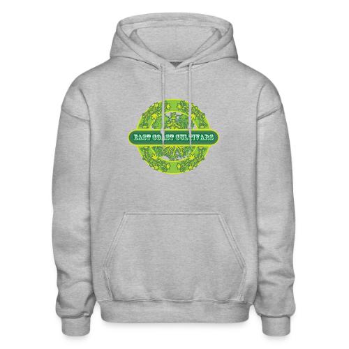 ECC logo - Heavyweight Unisex Hoodie by Gildan