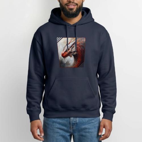 Mystic Dragon Realm - Heavyweight Unisex Hoodie by Gildan