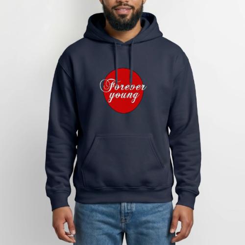 Forever Young, timeless Youth - Heavyweight Unisex Hoodie by Gildan