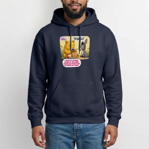 Honey Bear - Fire Tyrants - Gildan Heavy Blend Adult Hoodie