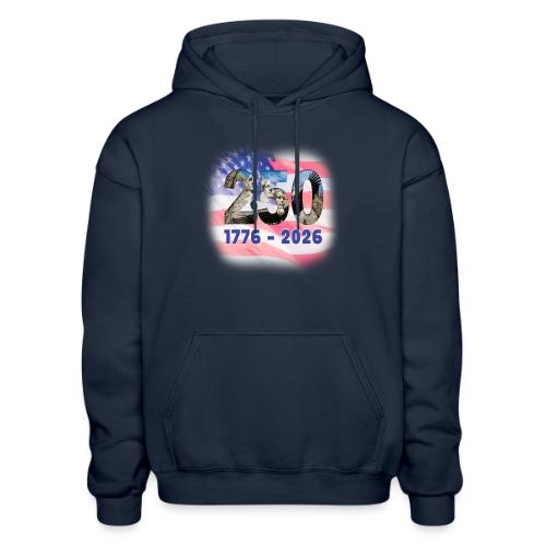 1776 - 2026 | 250 Years USA - Heavyweight Unisex Hoodie by Gildan