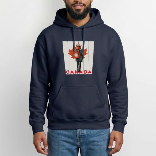 Canada: Proud Canadian Woman - Gildan Heavy Blend Adult Hoodie